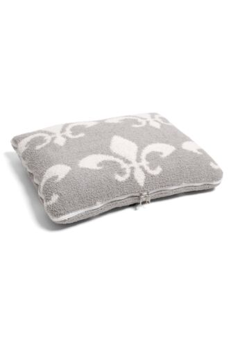 ComfyLuxe Fleur-De-Lis Pattern 2-IN-1 Throw Blanket & Pillow - Picture 18 of 19