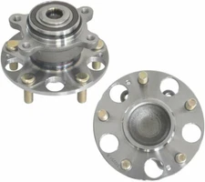 2 Rear Wheel Bearing Hubs for Honda Civic Wheel Bearing Hub w/ ABS 1.8L LX DX