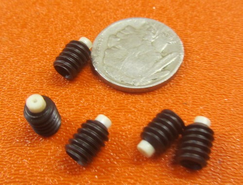 Kmac Alloy Steel Set Screws, Nylon Tip, 1/4-20 x 5/16" Thread Length, 20 Pieces - Picture 4 of 14
