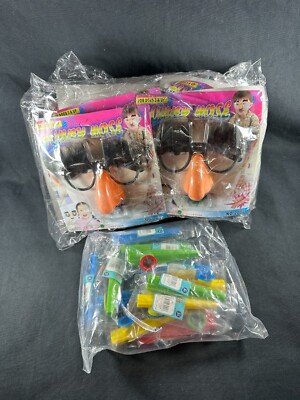 Groucho Marx Glasses Nose and Kazoos