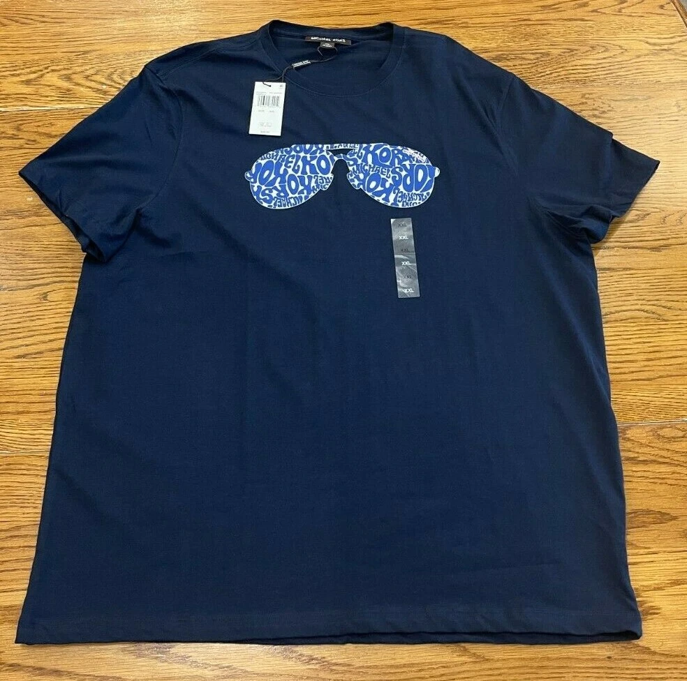 Michael kors t shirt mens navy deals