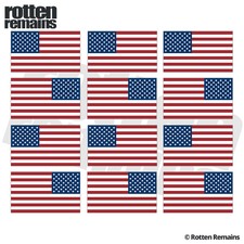 12 Germany Flag Decal 2/"x1.2/" German Deutsch Vinyl Hard Hat Helmet Sticker
