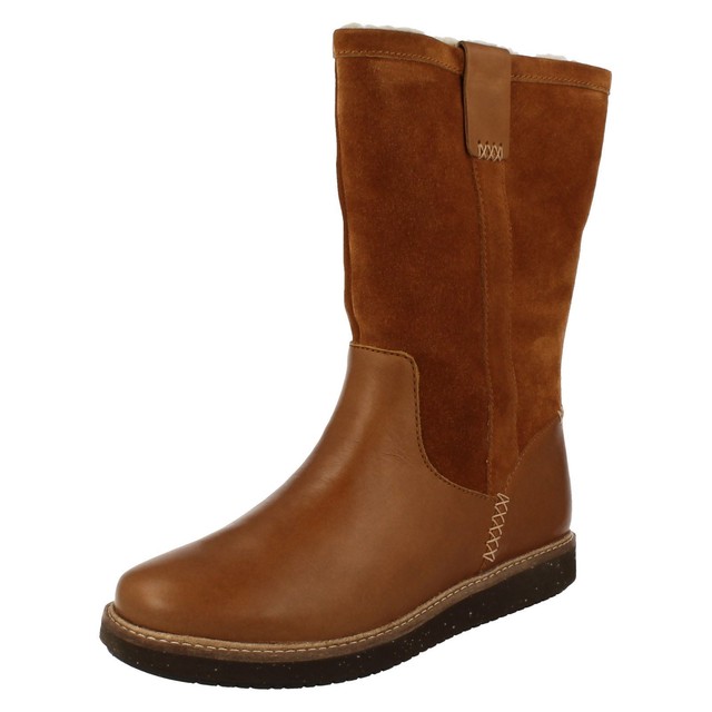 clarks womens black booties