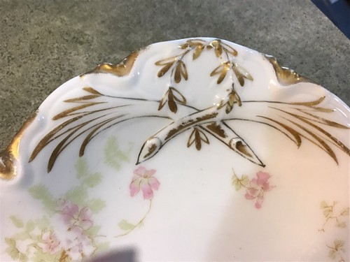 Haviland Limoges Piatto PIATTO Fiori Rosa 13,5βx 9β ~π΄π₯π«π·π₯π΄ππ - Foto 4 di 9