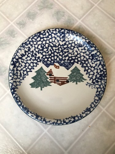Piatti da portata 13" Folk Craft Tienshan Stony Hill Country Cabin