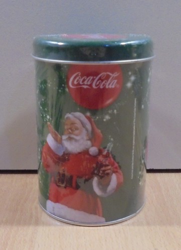 COCA COLA SODA ADVERTISIGN CHRISTMAS EDITION TIN BOX EMPTY - Picture 5 of 9