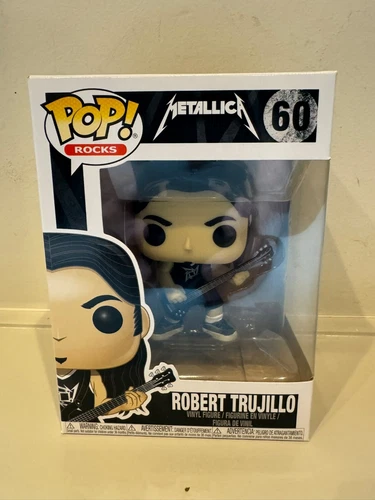 METALLICA Robert Trujillo Funko POP! #60 NEW!  **VAULTED**