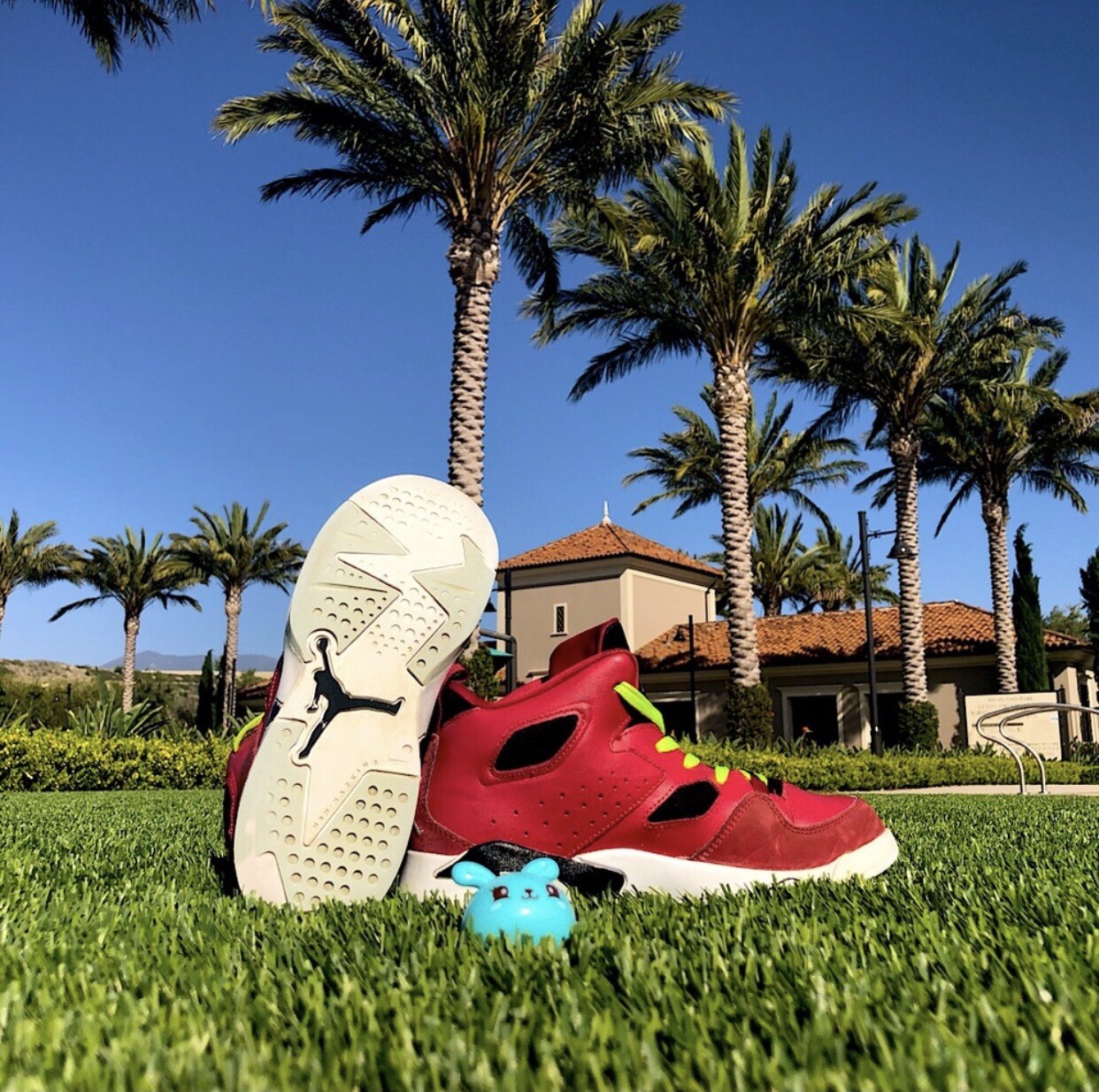 Nike Air Jordan Flight Club 91' "Gym Red" Size 3 Gem