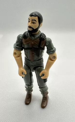 1983 Hasbro GI Joe Action Figure - Clutch - Swivel Arms