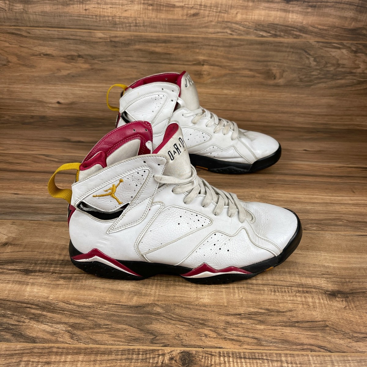 Jordan 7 Retro Cardinal 2006 304775-101 Men White/Black Basketball