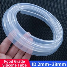Clear Silicone Tube Hose Beer Vacuum Pipe Food Grade Soft Rubber Water Medical