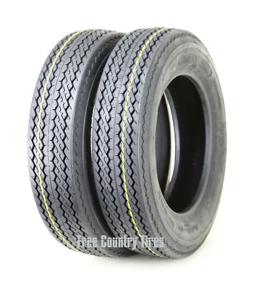 2 New Highway Boat Motorcycle Trailer Tires 5.30-12 5.3x12  6PR Load Range C