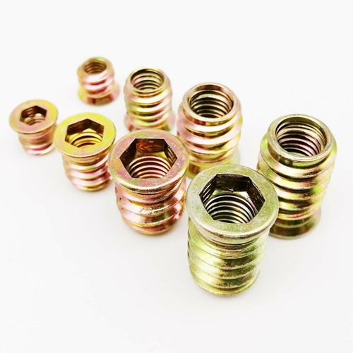 M6 M8 M10 Hexagon Hex Socket Head Embedded Insert Nut E-nut for Wood Furniture - Picture 4 of 9