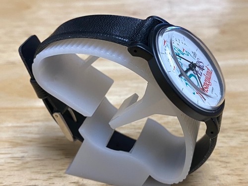Vintage Disney Lorus Quartz Watch 35 Years Disneyland Unisex Black New Battery - Picture 3 of 6
