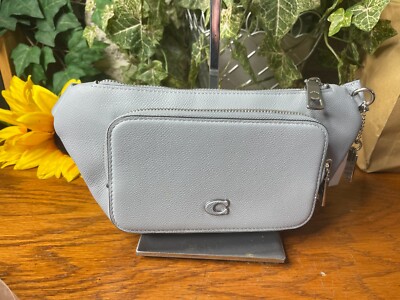 Coach Belt Bag With Signature Canvas Interior Detail CM334