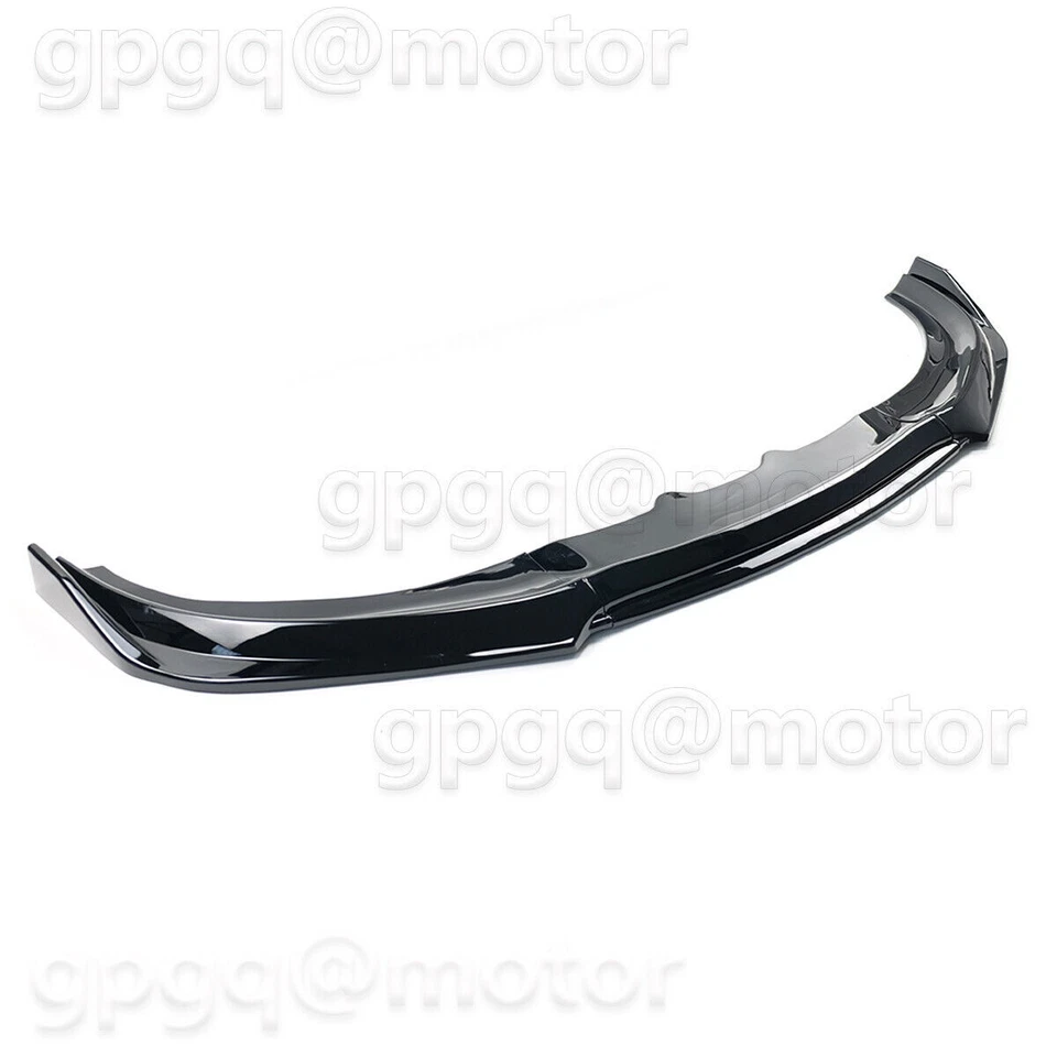 Kit divisor de labios parachoques delantero de 3 piezas estilo V3 para Dodge Charger R/T SXT 2015-2023 Foto 3 de 4