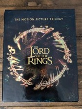 THE LORD OF THE RINGS The Motion Picture Trilogy 6-Disc Blu-ray Set - Mint Discs