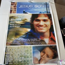Jesus son video store promotional movie poster 27 x 40