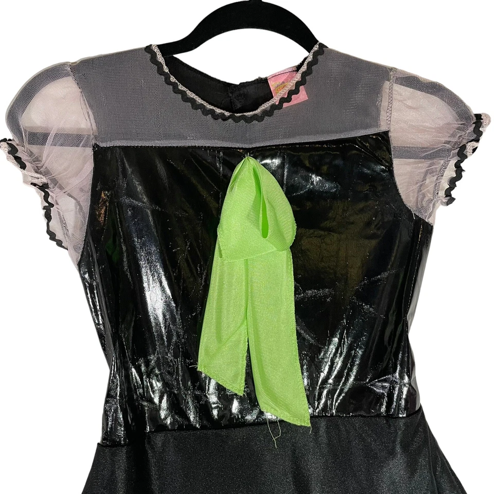 Disfraz Sombrerero Loco Niñas Talla Grande Vestido Sombrero Halloween Alicia País de las Maravillas Foto 3 de 4