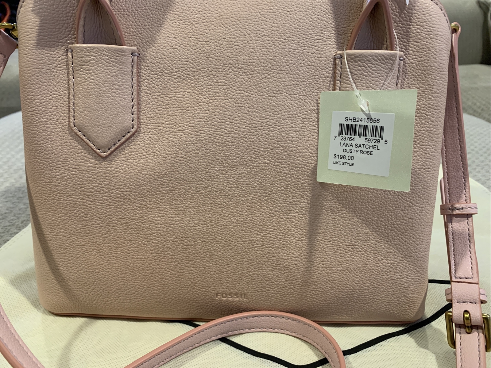 fossil lana satchel