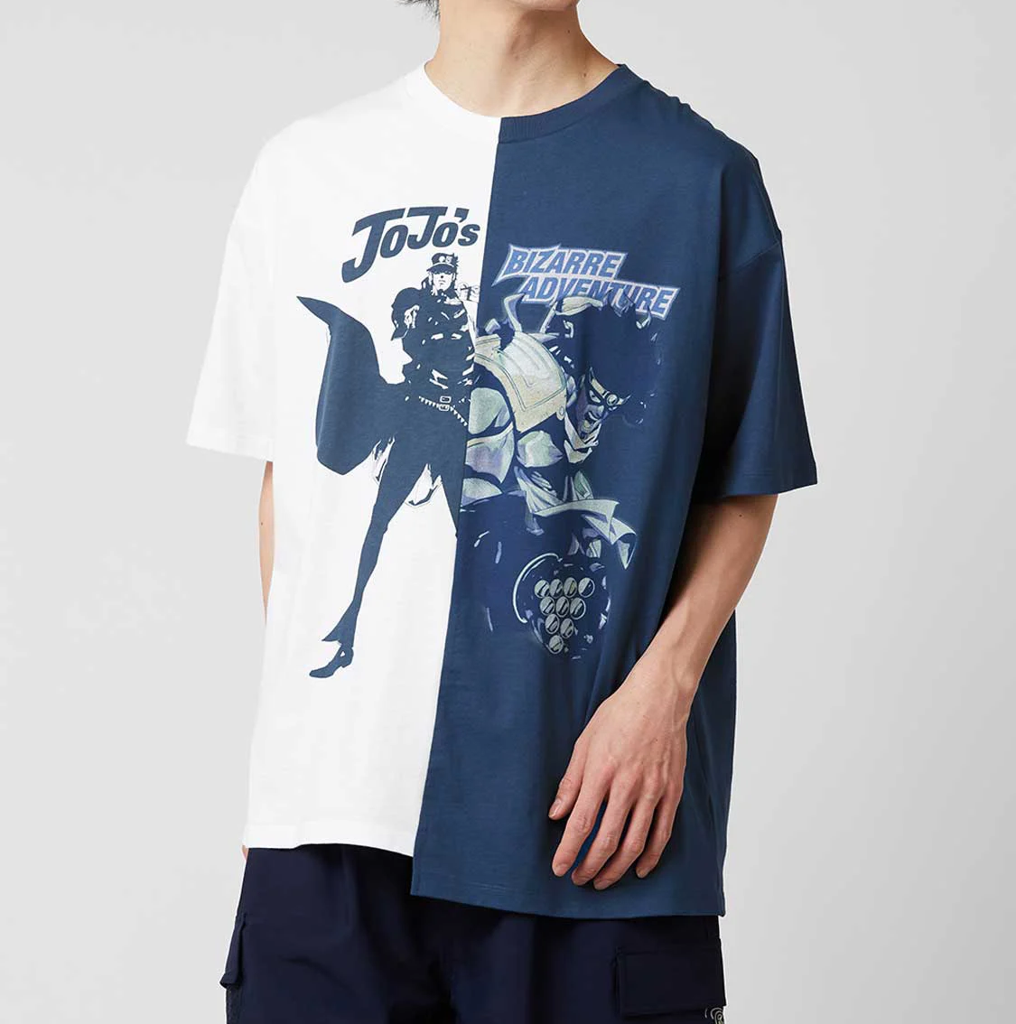 JoJo's Bizarre Adventure x graniph Big Silhouette T Jotaro & Star