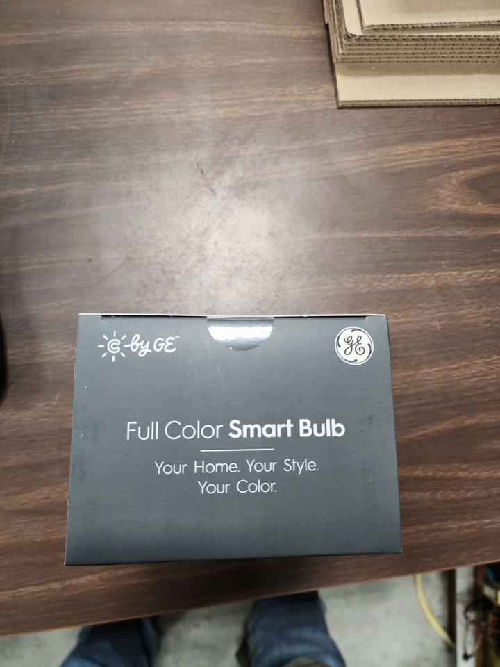 4 C by GE LED BR30 Full Color Smart Bulb Dimmable Alexa & Google NEW - Image 2 of 3