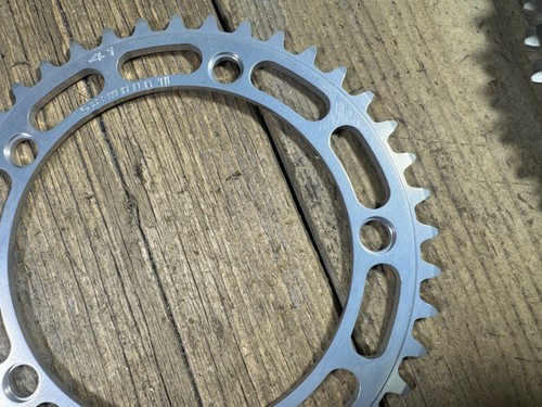 Plato Shimano 41T Fixie Track Old School BMX 5 brazos 130 BCD Japón vintage - Imagen 5 de 10
