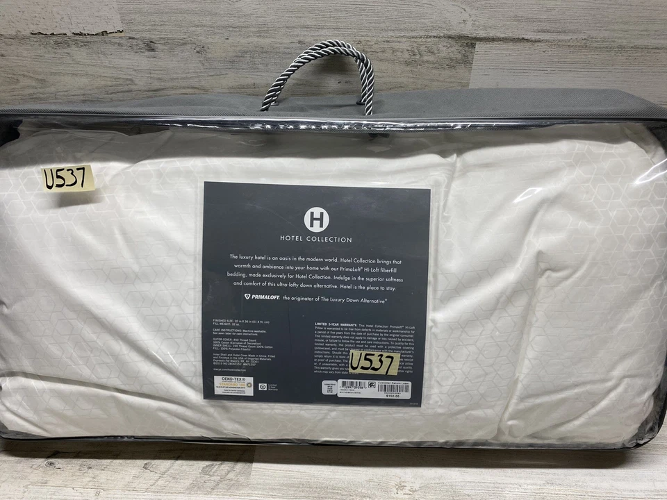 Hotel Collection Primaloft Luxury Down Alternative Medium (1) King Pillow - Image 4 of 4