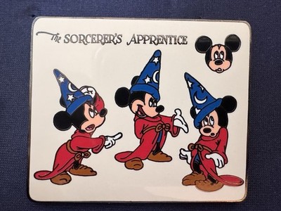 DA - Mickey - Sorcerer's Apprentice Model Sheet - Limited Edition - 2003 - Rare