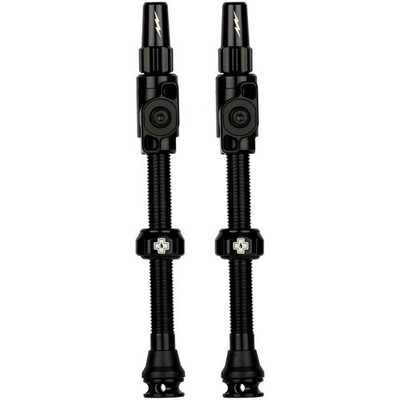 Muc-Off Big Bore Lite Tubeless Valve Stems - XL - 60mm -  Black 21178