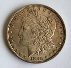 Silver Coin DOLLAR MORGAN 1880 XF/AU