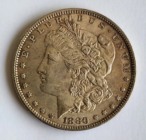 Silver Coin DOLLAR MORGAN 1880 XF/AU