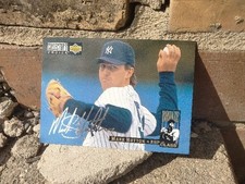 1994 Mark Hutton UPPER DECK Autograph Card #11 Rookie RC NRMT+. rookie card picture