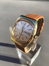 Lovely Omega Seamaster Automatic Vintage Men’s “TV” Gold Plated Watch 35mm 1977