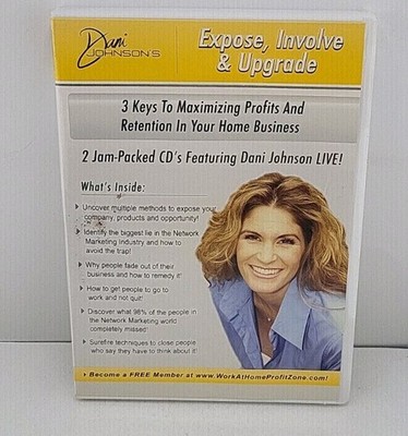 Expose, Involve And Upgrade 2 Jam- Packed CD's Featuring Dani Johnson LIVE! 2...