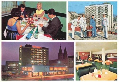 MARIBOR Marburg Drau Steiermark Slovenia Hotel Slavija Restaurant Musikband
