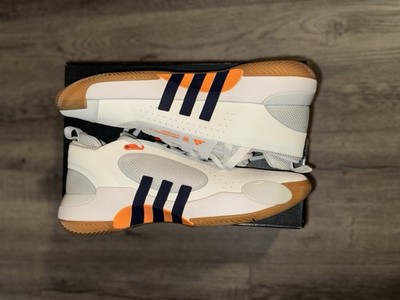 Adidas D.O.N. Issue #5 White Victory Blue Orange Low Top IE7799 Size 13