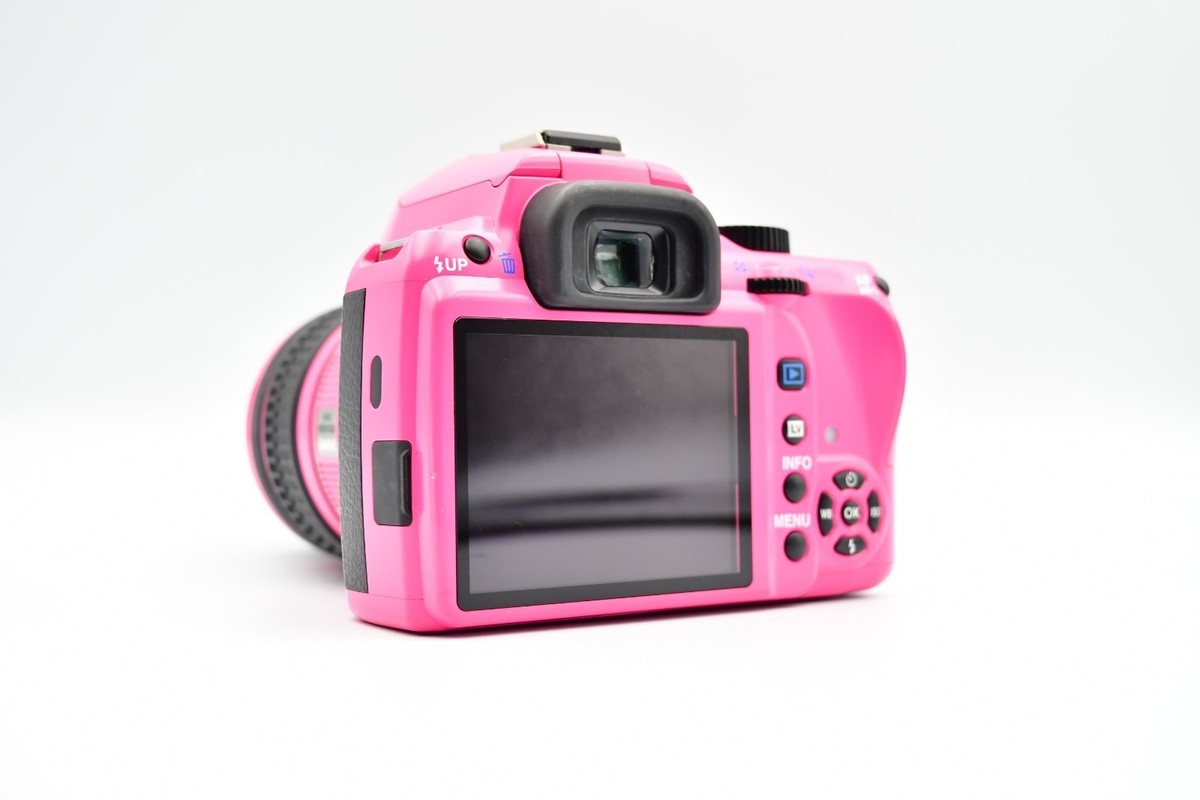 ⏯️[Near Mint] Pentax K-r Pink Bilingual Digital camera 18-55mm