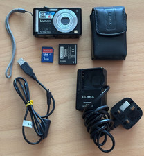Panasonic Lumix DMC-FS25 Digital Camera + Charger/Case/Accessories + 1GB SD Card