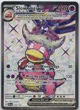 Slowking ex Ultra Rare SV02: Paldea Evolved 238/193 Pokemon TCG on eBay