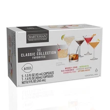 The Classic Collection Capsules, Variety Pack of 6 for  Premium Cocktail Maker (
