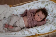 Zero Pam Lifelike Reborn Baby Dolls Bettie 18 Inch Real Life Baby... 