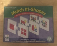 Match It Shapes - 30 Self-Correcting Puzzle Sets Teaching Shapes - 3 - Sealed