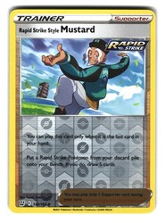 Rapid Strike Style Mustard 132/163 Battle Styles Reverse Holo