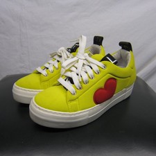 La Fille des Fleurs Sneakers Gialle con Cuore Rosso Mis. IT 37.5