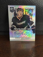 2013-14 Panini Prizm Rookie Auto Sami Vatanen, 29/35. Card# A-SV. rookie card picture