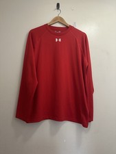 Mens Under Armour HeatGear Locker Tee 2.0 Long Sleeve Shirt Sz Large