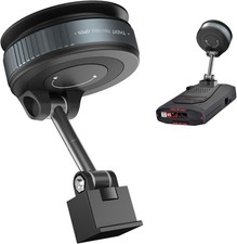 Radar Detector Mount Car Radar Bracket Suction Cup Holder Foldable Windshield