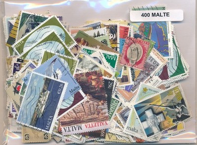 Malta    400 sellos diferentes US         