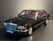 1991 Mercedes - Benz 560 SEL Type W126 BLACK 1/18 NOREV Diecast 183788